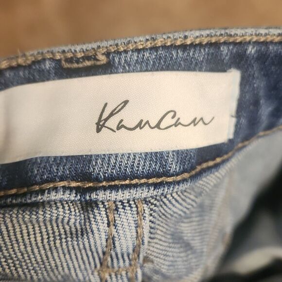 KanCan Women's Skinny Jeans w/ Distressed Hem on Legs Size 13/30 - Picture 9 of 10